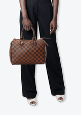 DAMIER ÉBÈNE SPEEDY 25