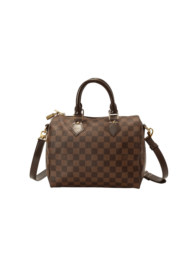 DAMIER ÉBÈNE SPEEDY 25 BANDOULIERE