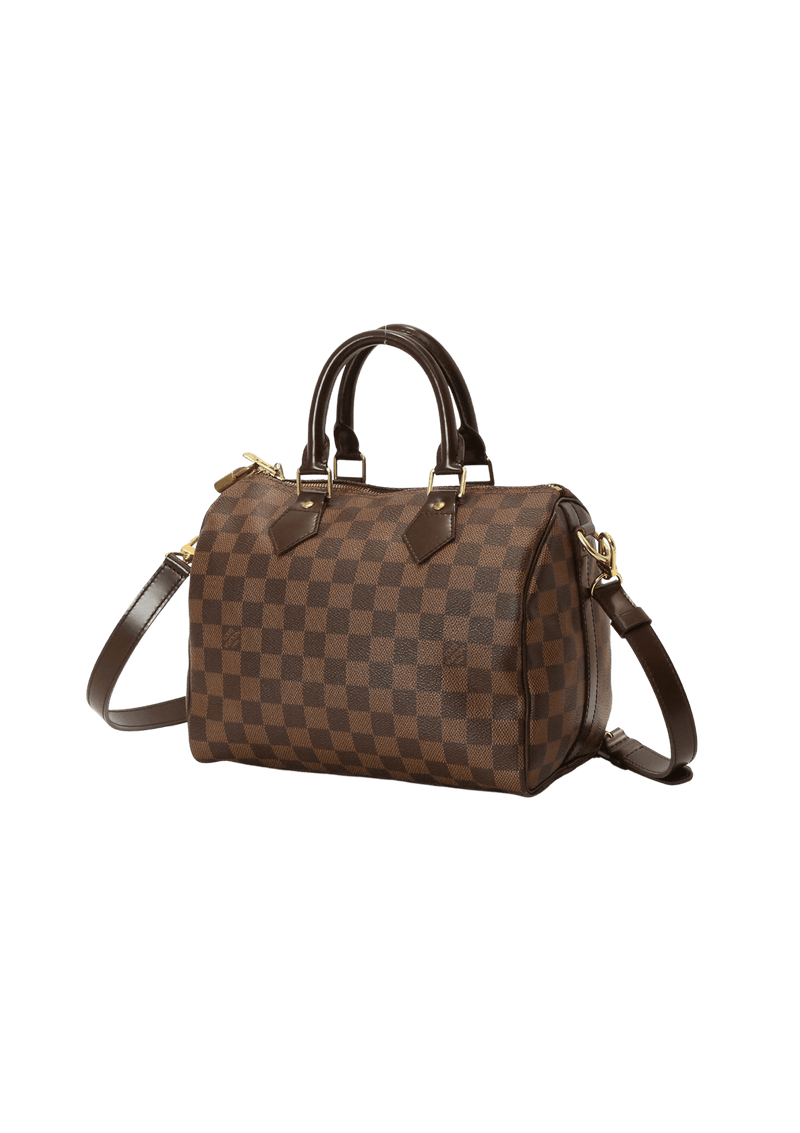 DAMIER ÉBÈNE SPEEDY 25 BANDOULIERE