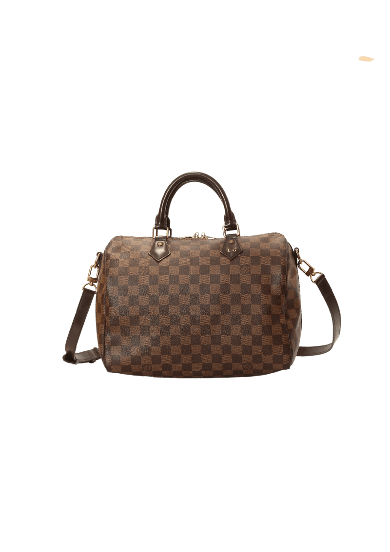 DAMIER ÉBÈNE SPEEDY 30 BANDOULIÈRE