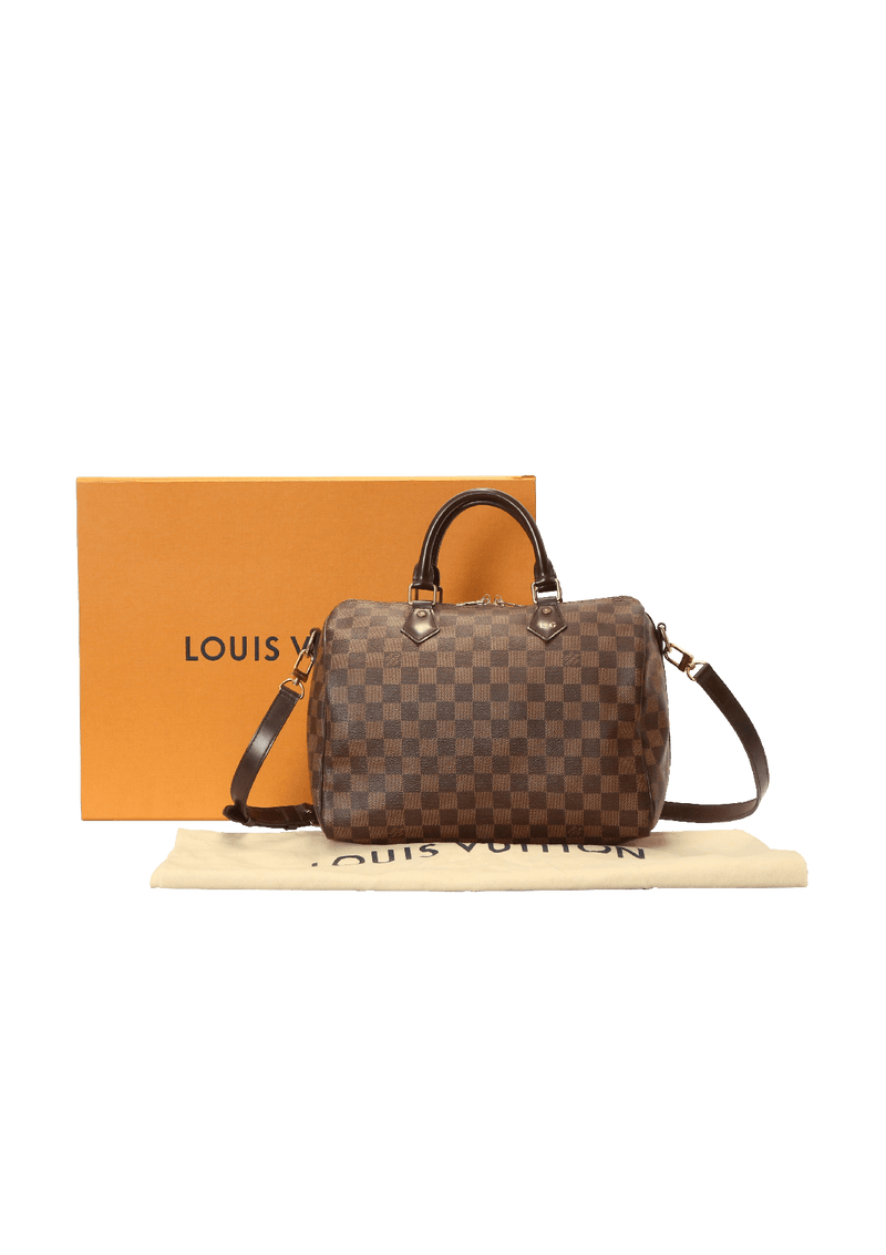 DAMIER ÉBÈNE SPEEDY 30 BANDOULIÈRE