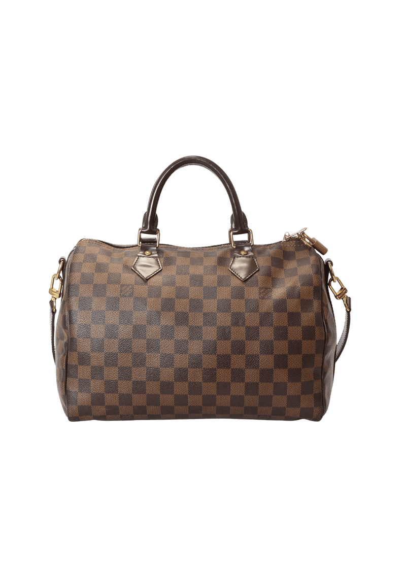 DAMIER ÉBÈNE SPEEDY 30 BANDOULIÈRE