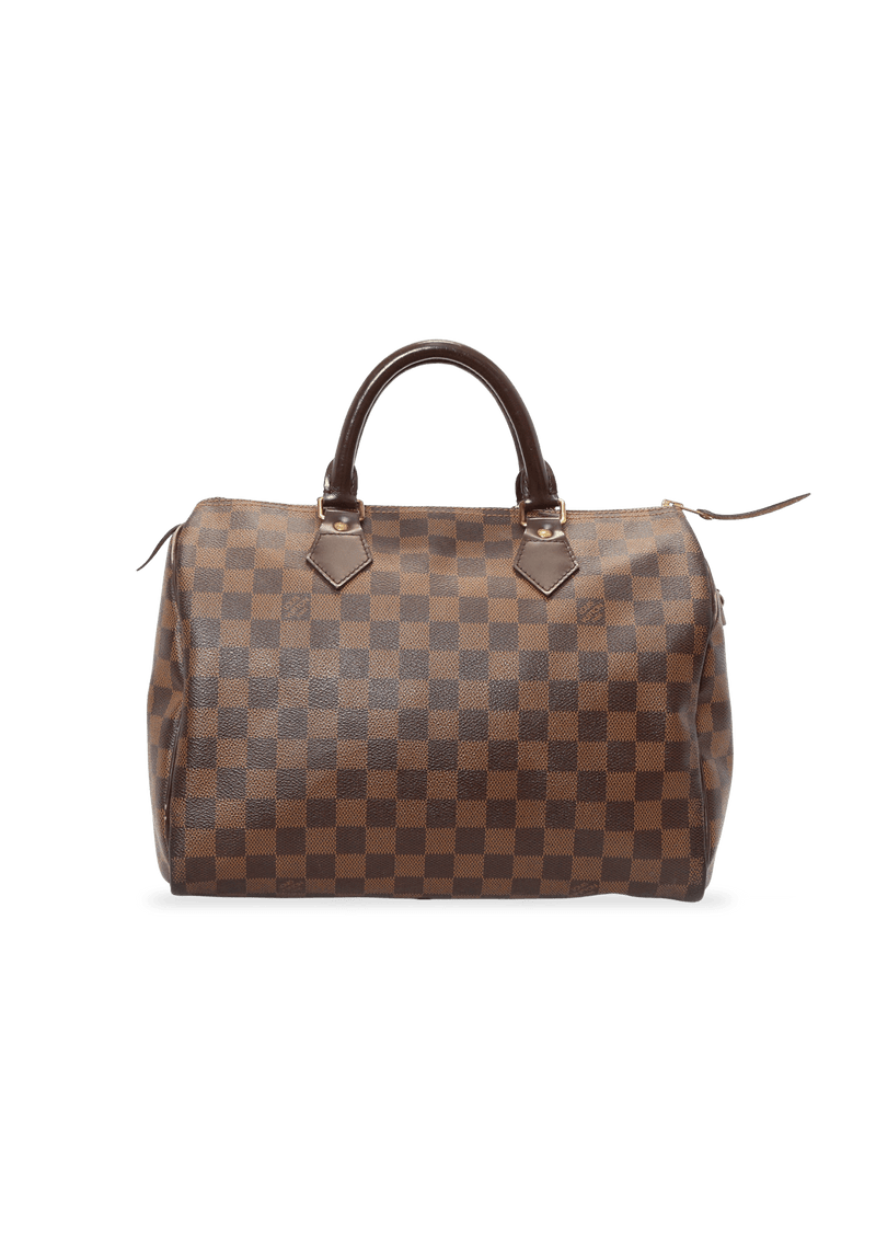 BOLSA LOUIS VUITTON DAMIER ÉBÈNE ILLOVO MM MARROM ORIGINAL – Gringa