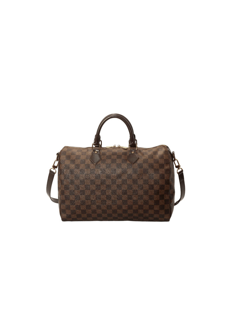 DAMIER ÉBÈNE SPEEDY 35 BANDOULIÈRE