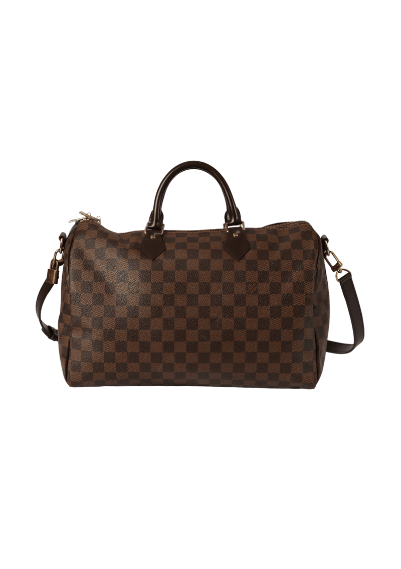 DAMIER ÉBÈNE SPEEDY 35 BANDOULIÈRE