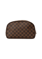 DAMIER ÉBÈNE TROUSSE DE TOILETTE 25