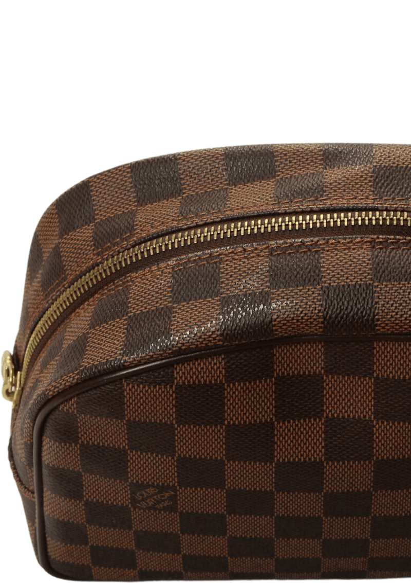 DAMIER ÉBÈNE TROUSSE DE TOILETTE 25