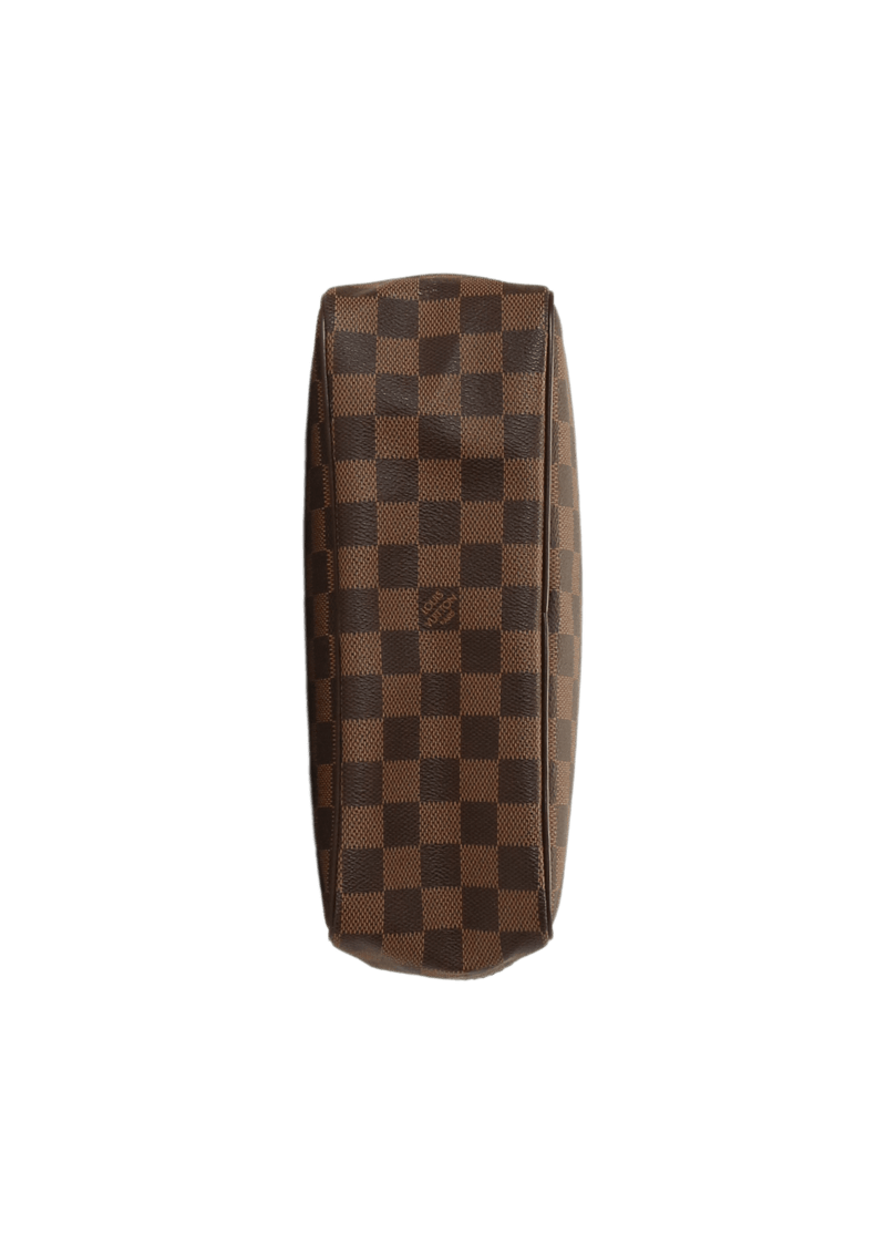 Louis Vuitton Damier Ebene Trousse Toilette 25 Clutch Bag N47623 LV Auth 38186