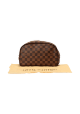 DAMIER ÉBÈNE TROUSSE DE TOILETTE 25