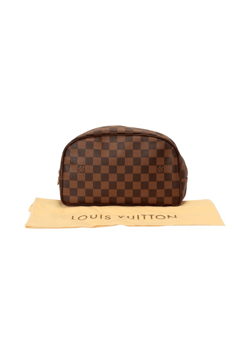 Louis Vuitton Damier Ebene Trousse Toilette 25 Clutch Bag