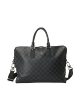 DAMIER GRAPHITE PORTE DOCUMENTS JOUR