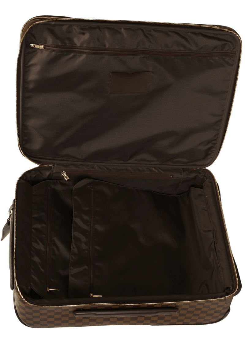 LOUIS VUITTON Damier Ebene Pegase 55 Business Suitcase Travel Bag - Sa