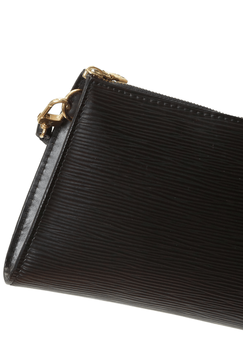 BOLSA LOUIS VUITTON EPI MONTAIGNE POCHETTE PRETO ORIGINAL – Gringa