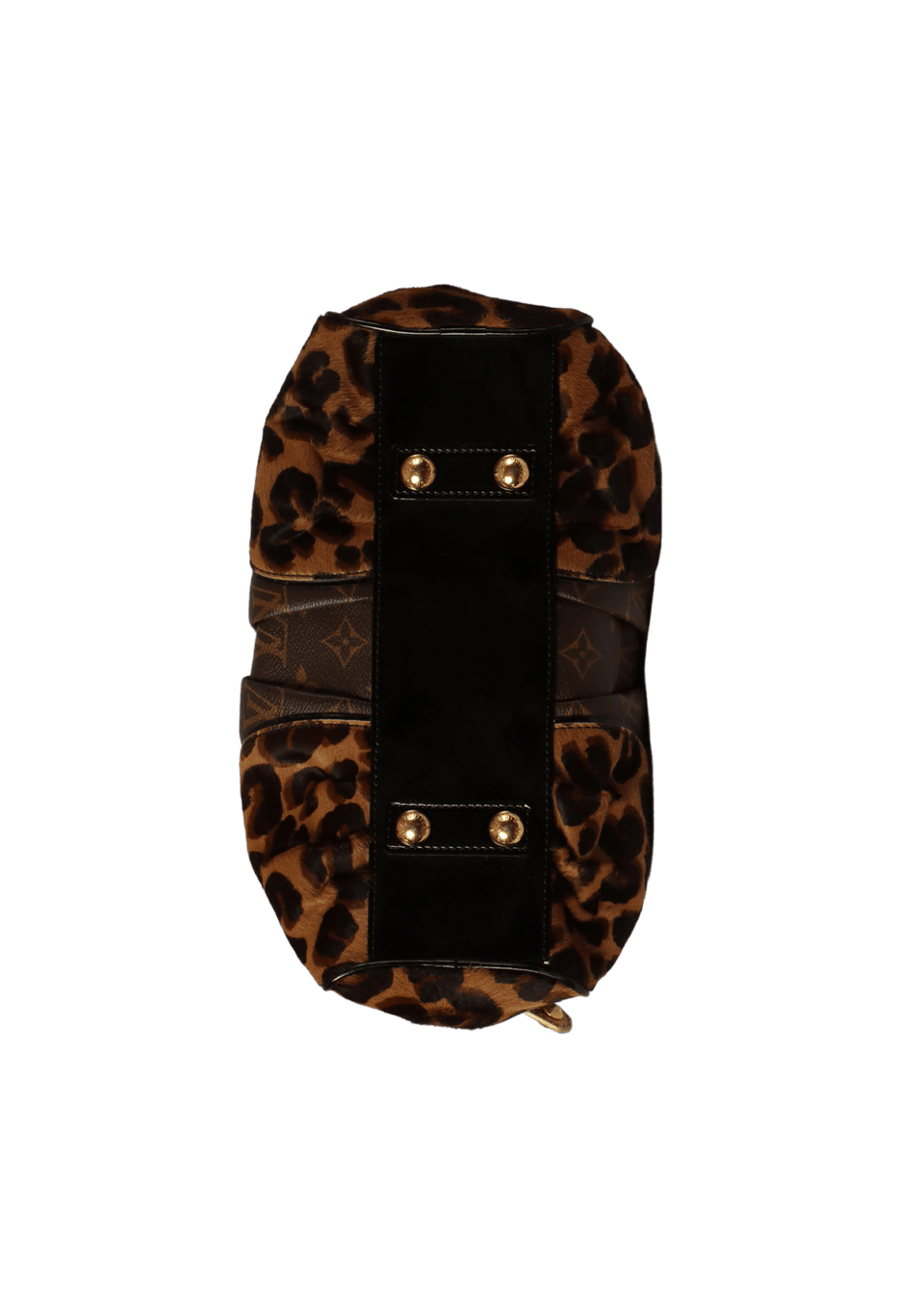 Bolsa Louis Vuitton Karung Leopard Monogram Adele Bag Marrom