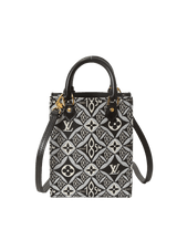 LIMITED EDITION MONOGRAM JACQUARD PETIT SAC PLAT BAG