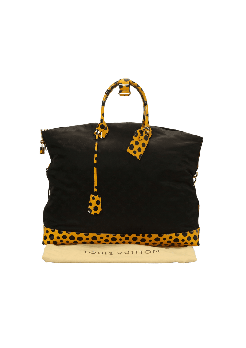 LIMITED EDITION YAYOI KUSAMA MONOGRAM DOTS LOCKIT GM