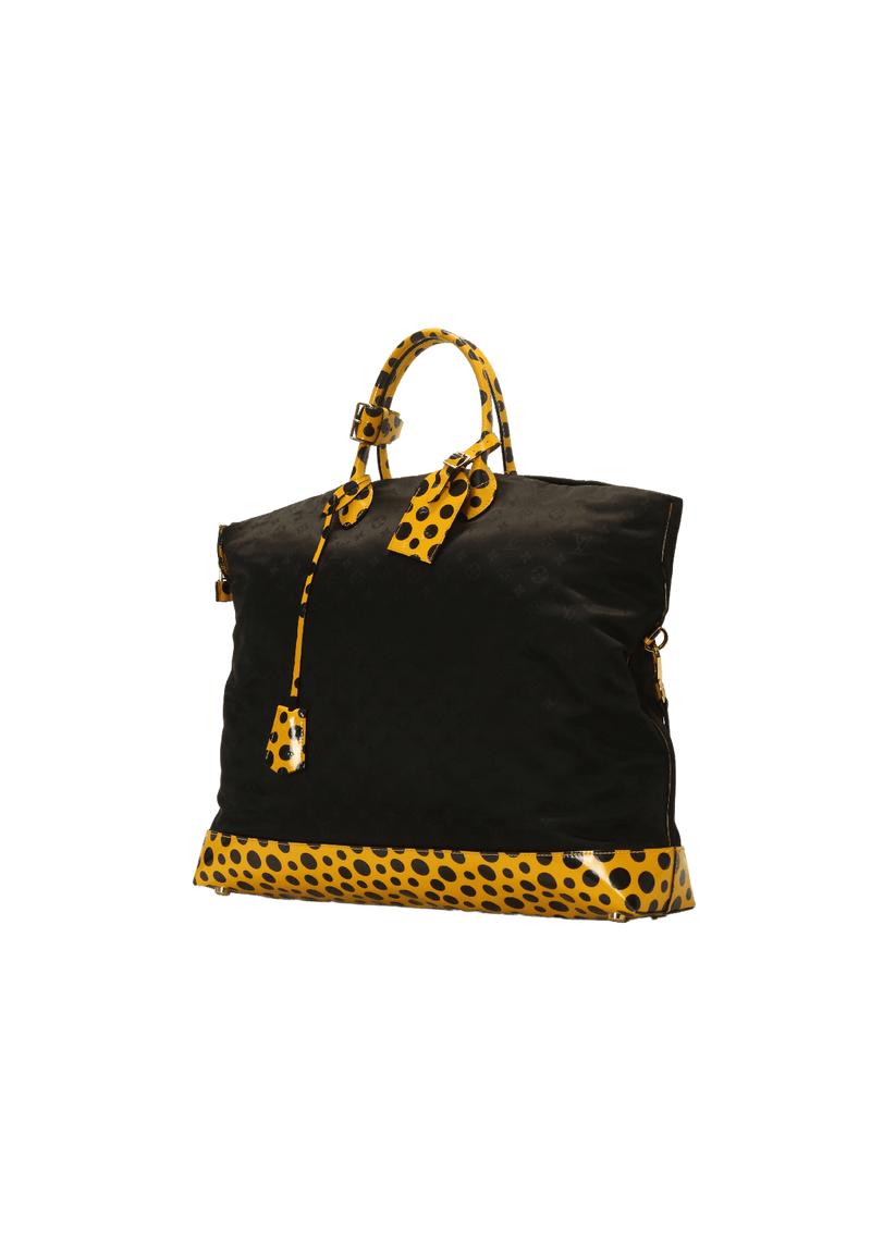 LIMITED EDITION YAYOI KUSAMA MONOGRAM DOTS LOCKIT GM