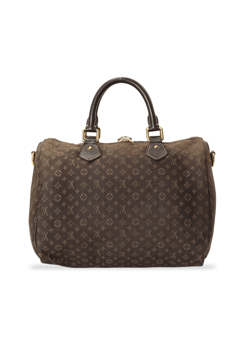 Bolsa Louis Vuitton Mini Lin Speedy Bandouliere 30 Marrom Original