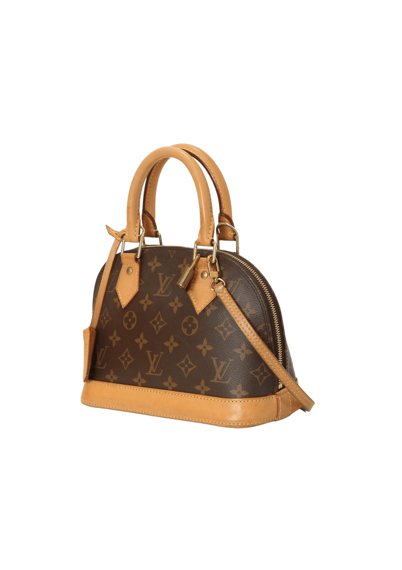 Bolsa Louis Vuitton Monogram Alma BB Marrom Original Gringa