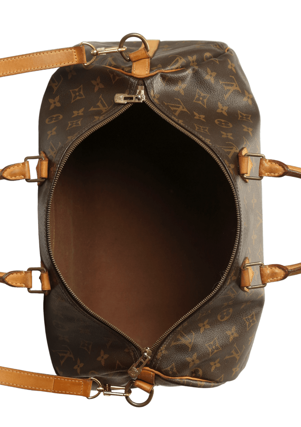 Bolsa Louis Vuitton Monogram Canvas Speedy 40 Bandouliere Marrom