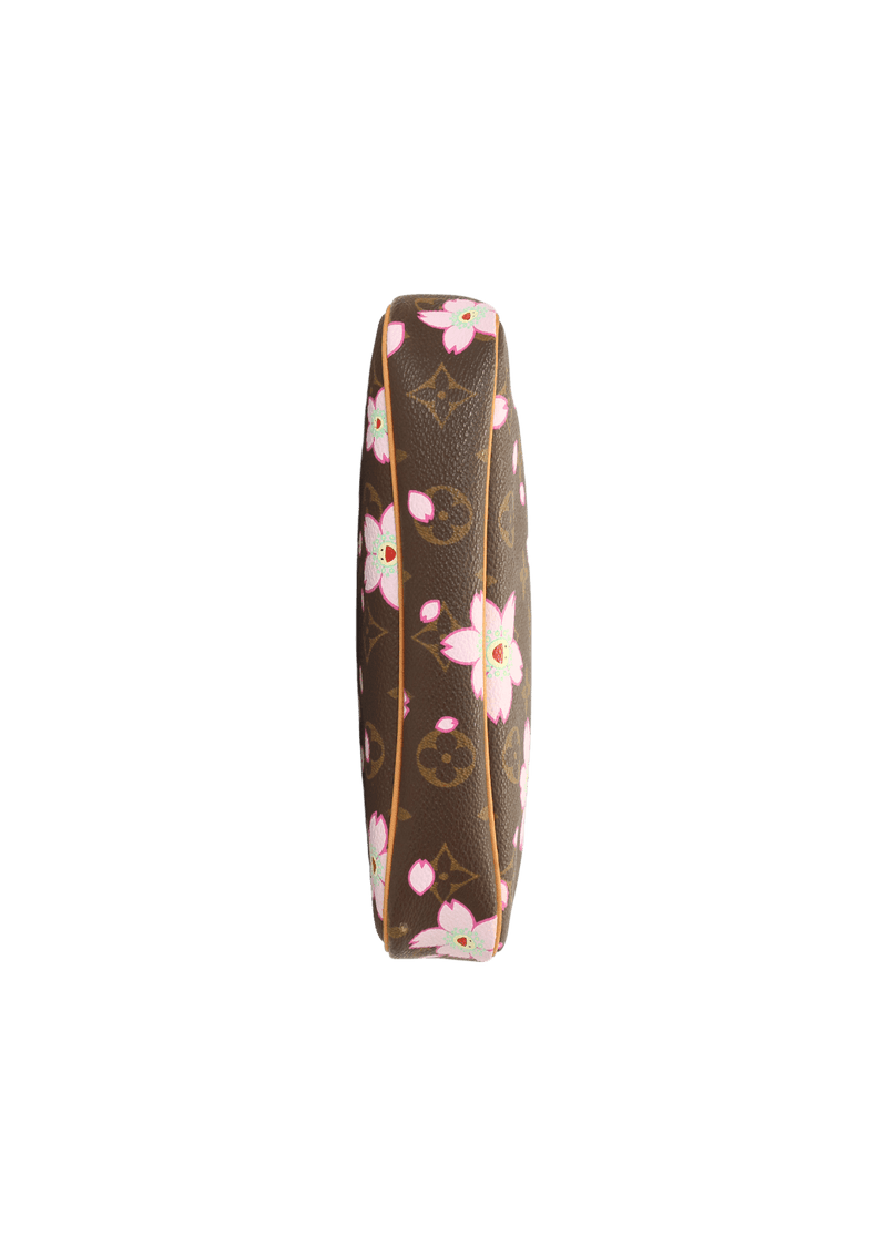 Porta Moedas Louis Vuitton Cherry Blossom Key Pouch Marrom Original – Gringa