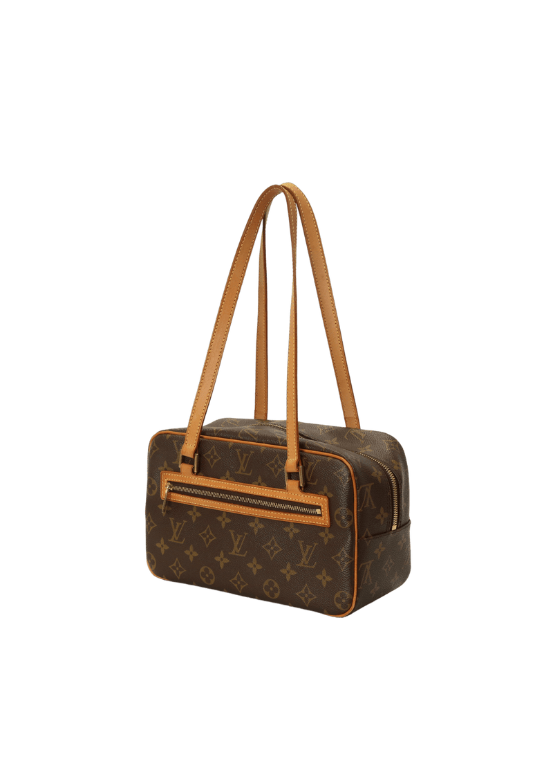 Louis Vuitton Cite Handbag Monogram Canvas MM Brown 2386251