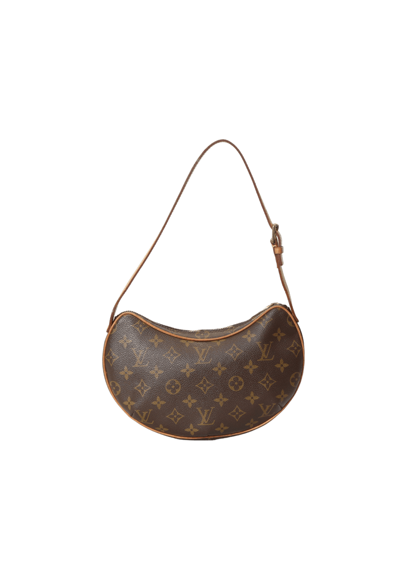 Rank AB ｜LV Monogram Pochette Croissant MM Shoulder Bag｜23101307