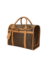 MONOGRAM DOG TRUNK 40