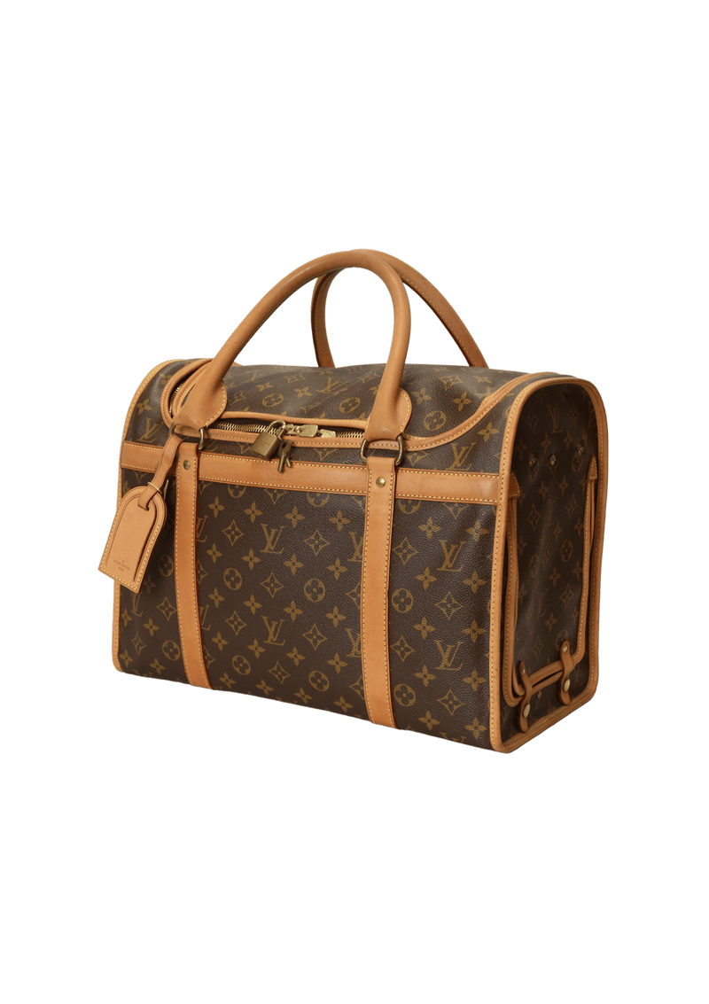 MONOGRAM DOG TRUNK 40