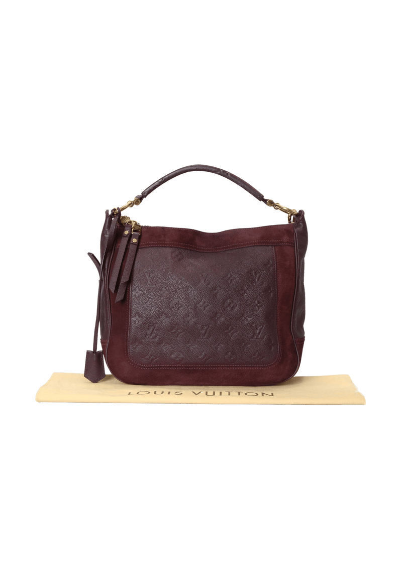 Louis Vuitton Empreinte Suede Audacieuse PM - Brown Shoulder Bags