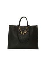 MONOGRAM EMPREINTE ONTHEGO GM + CHARM FLEUR DE MONOGRAM