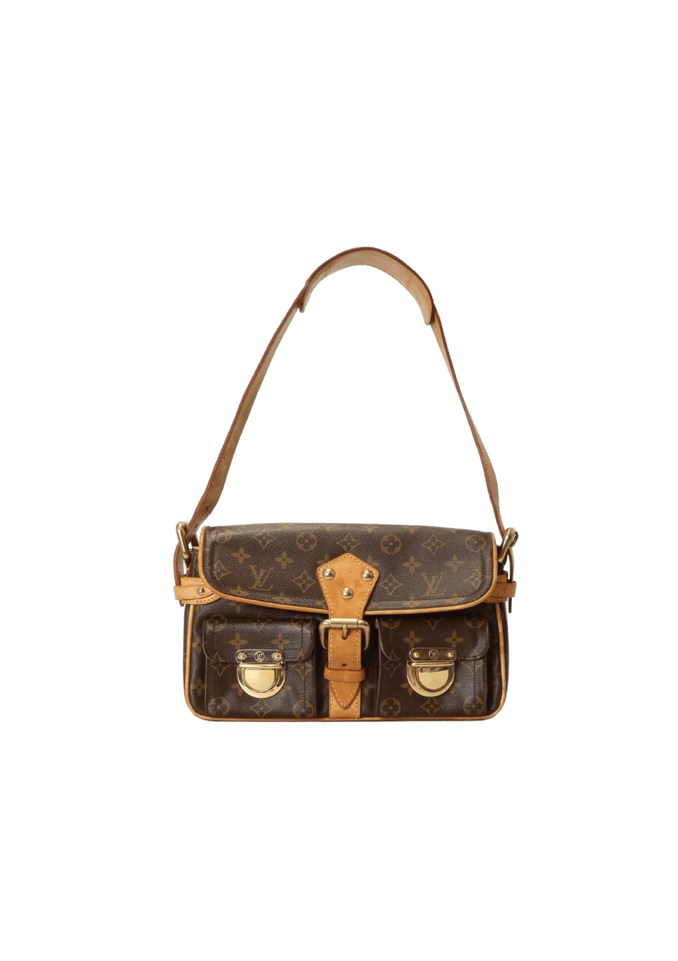 Bolsa Louis Vuitton Monogram Hudson PM Marrom Original – Gringa