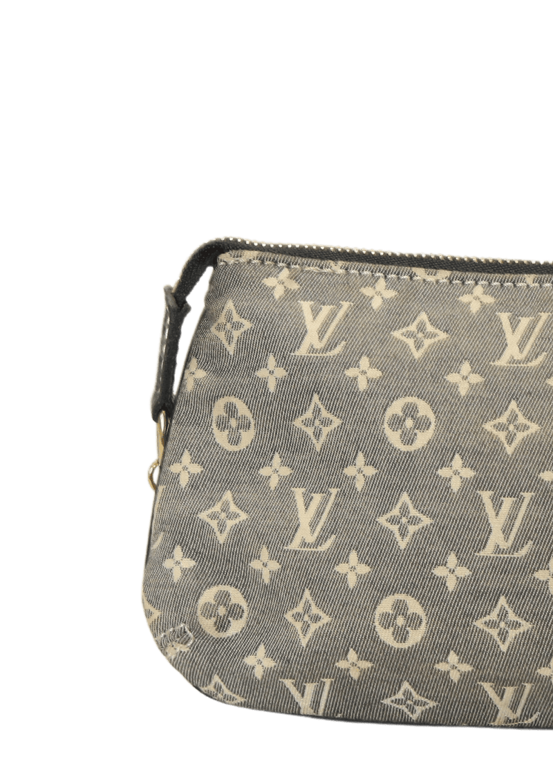 LOUIS VUITTON Monogram Idylle Mini Pochette Accessories Fusain 1226694