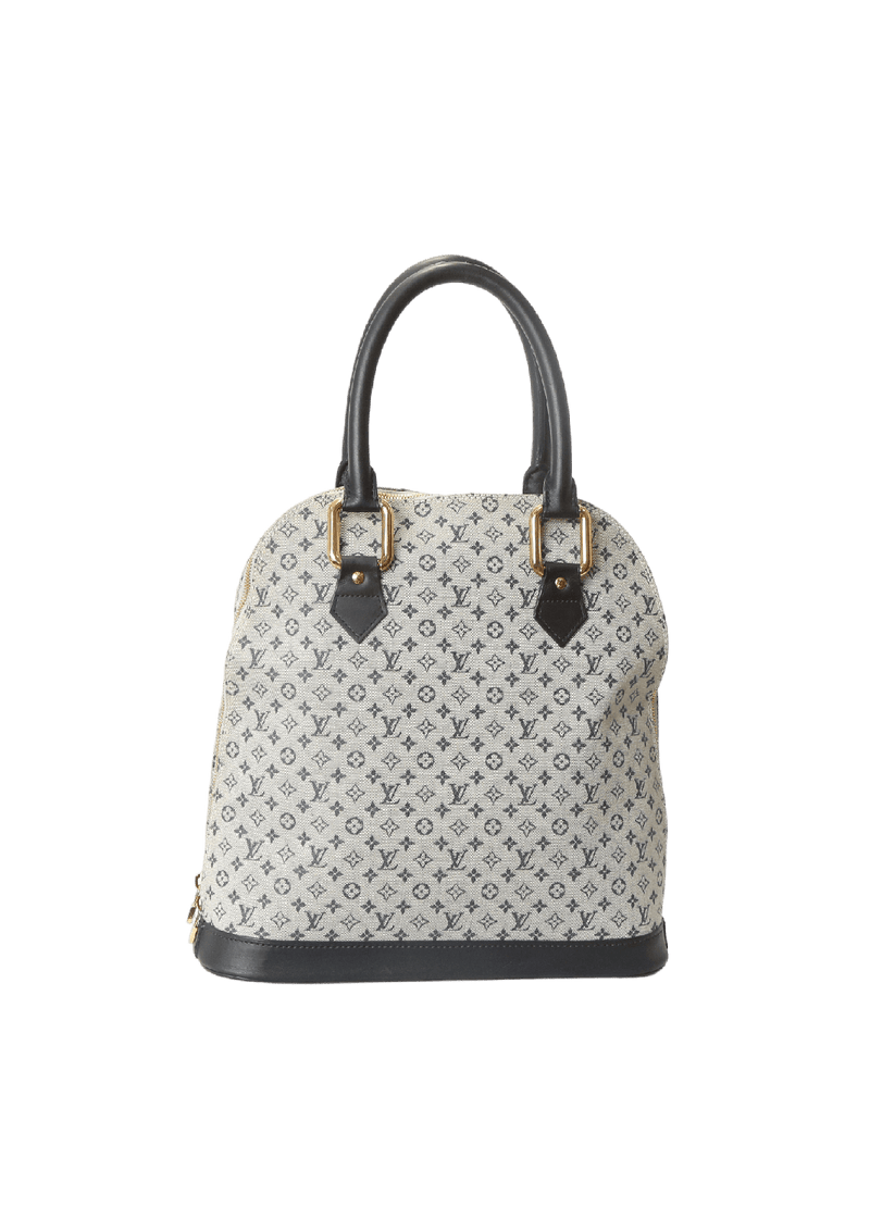 MONOGRAM MINI LIN ALMA HAUT BAG