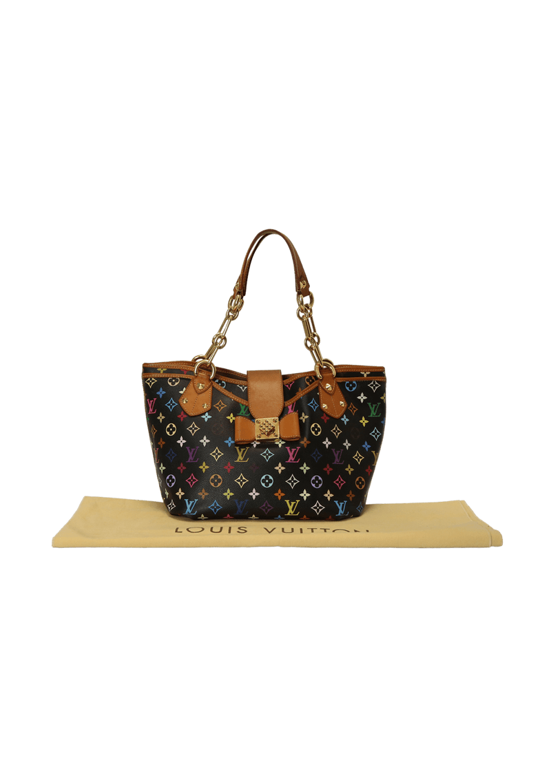 Bolsa Louis Vuitton Monogram Multicolore Annie MM Preto Original