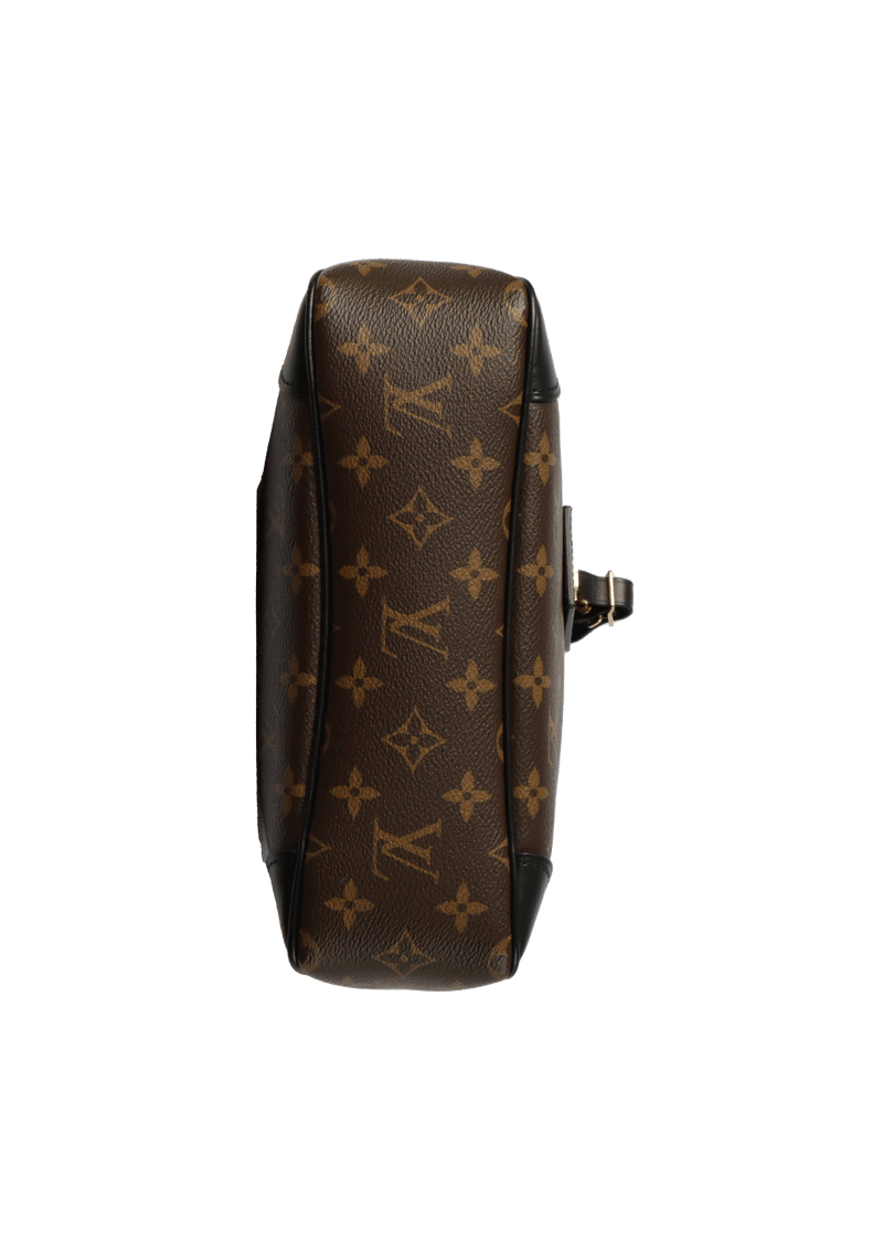 Louis Vuitton Odeon PM Monogram Canvas Brown Leather ref.523683