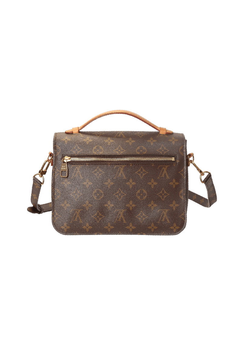 Bolsa italiana pochette métis louis vuitton - R$ 2190.00, cor Marrom  (dourada, com alça transversal) #19138, compre agora