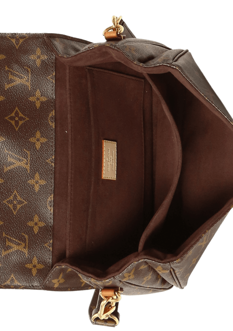 Bolsa italiana pochette métis louis vuitton - R$ 2190.00, cor Marrom  (dourada, com alça transversal) #19138, compre agora