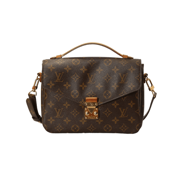 Bolsa italiana pochette métis louis vuitton - R$ 2190.00, cor Marrom  (dourada, com alça transversal) #19138, compre agora