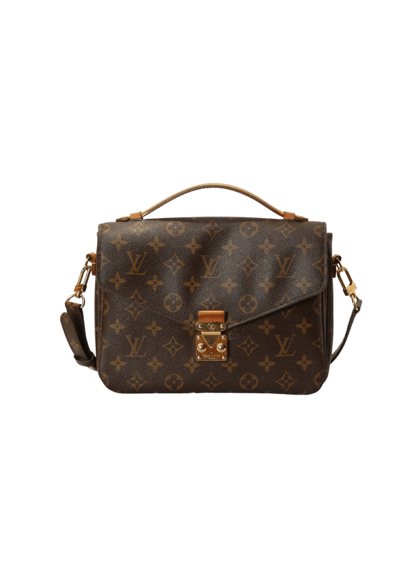 Bolsa Louis Vuitton Monogram Pochette M tis Marrom Original Gringa