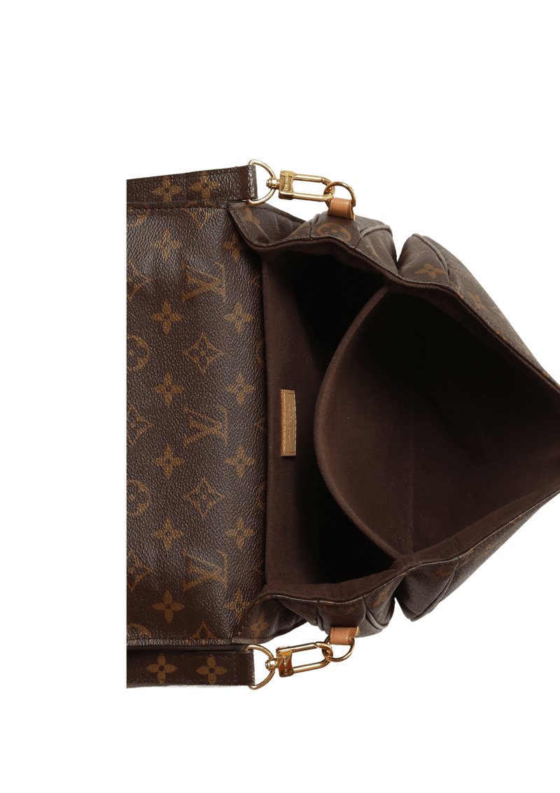 Bolsa italiana pochette métis louis vuitton - R$ 2190.00, cor Marrom  (dourada, com alça transversal) #19138, compre agora