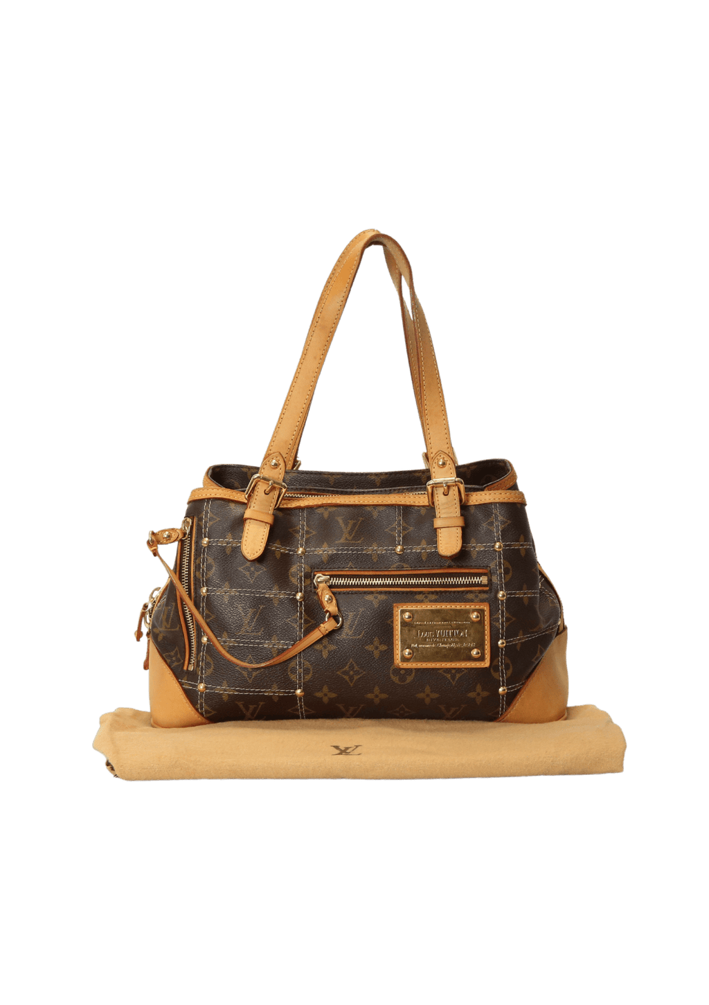 Bolsa Louis Vuitton Monogram Sac Riveting Marrom Original – Gringa