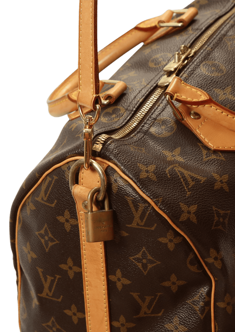 Bolsa Louis Vuitton Monogram Canvas Speedy 40 Bandouliere Marrom Original –  Gringa