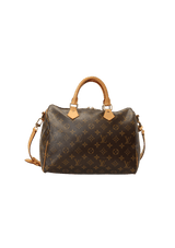 MONOGRAM SPEEDY 30 BANDOULIERE