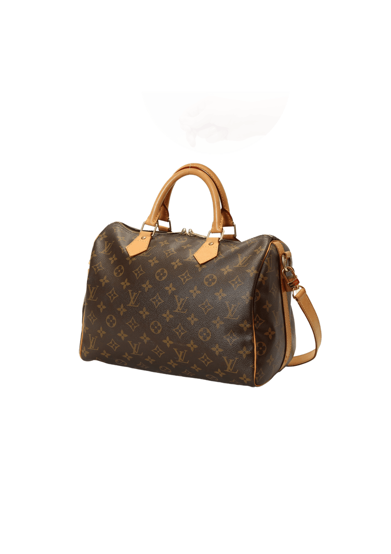 MONOGRAM SPEEDY 30 BANDOULIERE