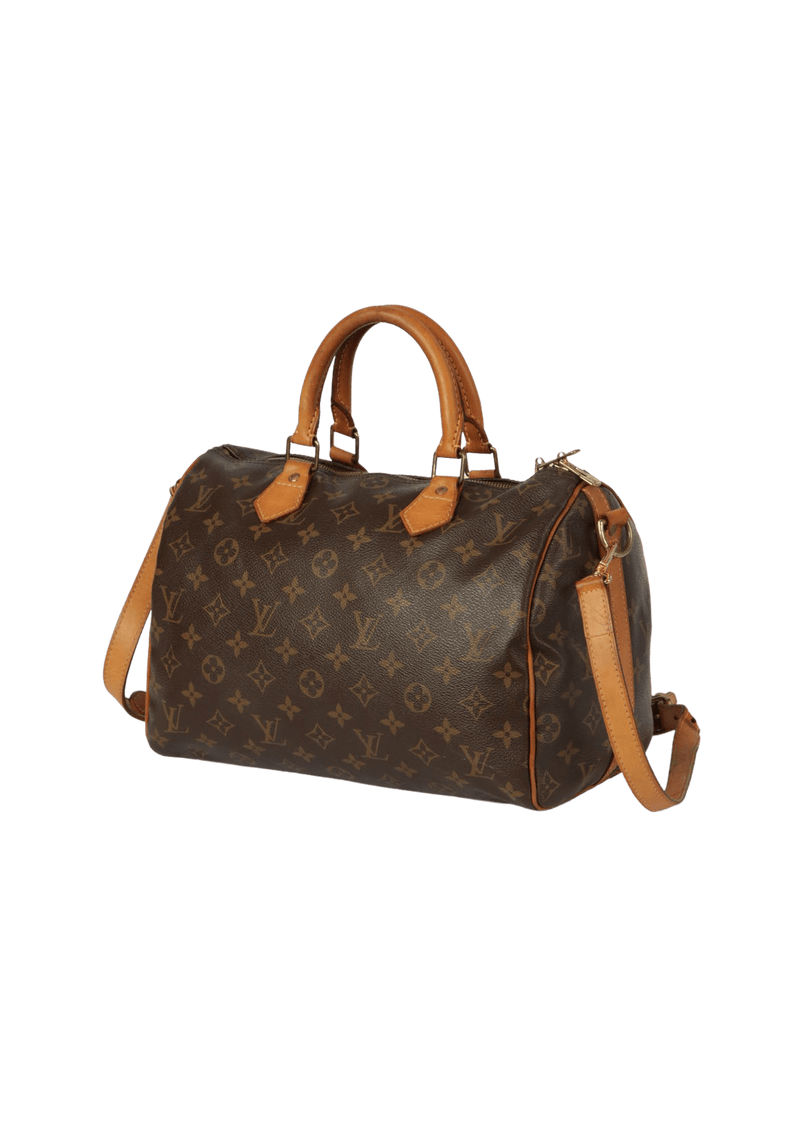 MONOGRAM SPEEDY 30 BANDOULIÈRE