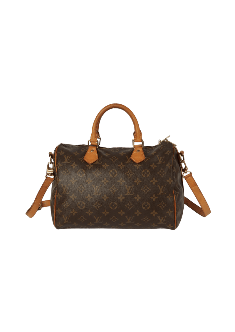 MONOGRAM SPEEDY 30 BANDOULIÈRE