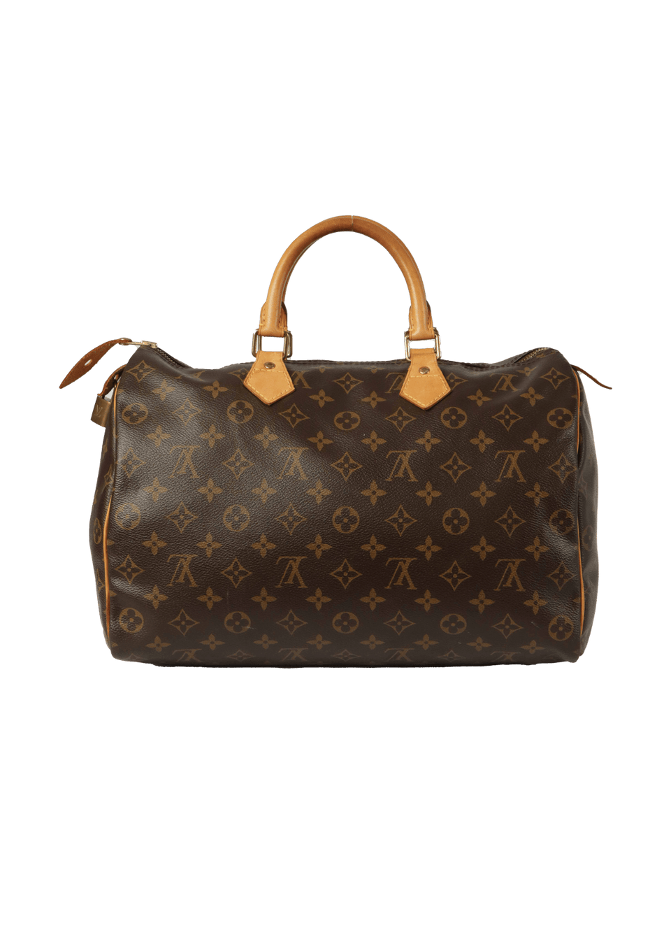 LOUIS VUITTON 35ハーフ(23cm) Bolsa Louis Vuitton Monogram Speedy 35 Marrom Original – Gringa