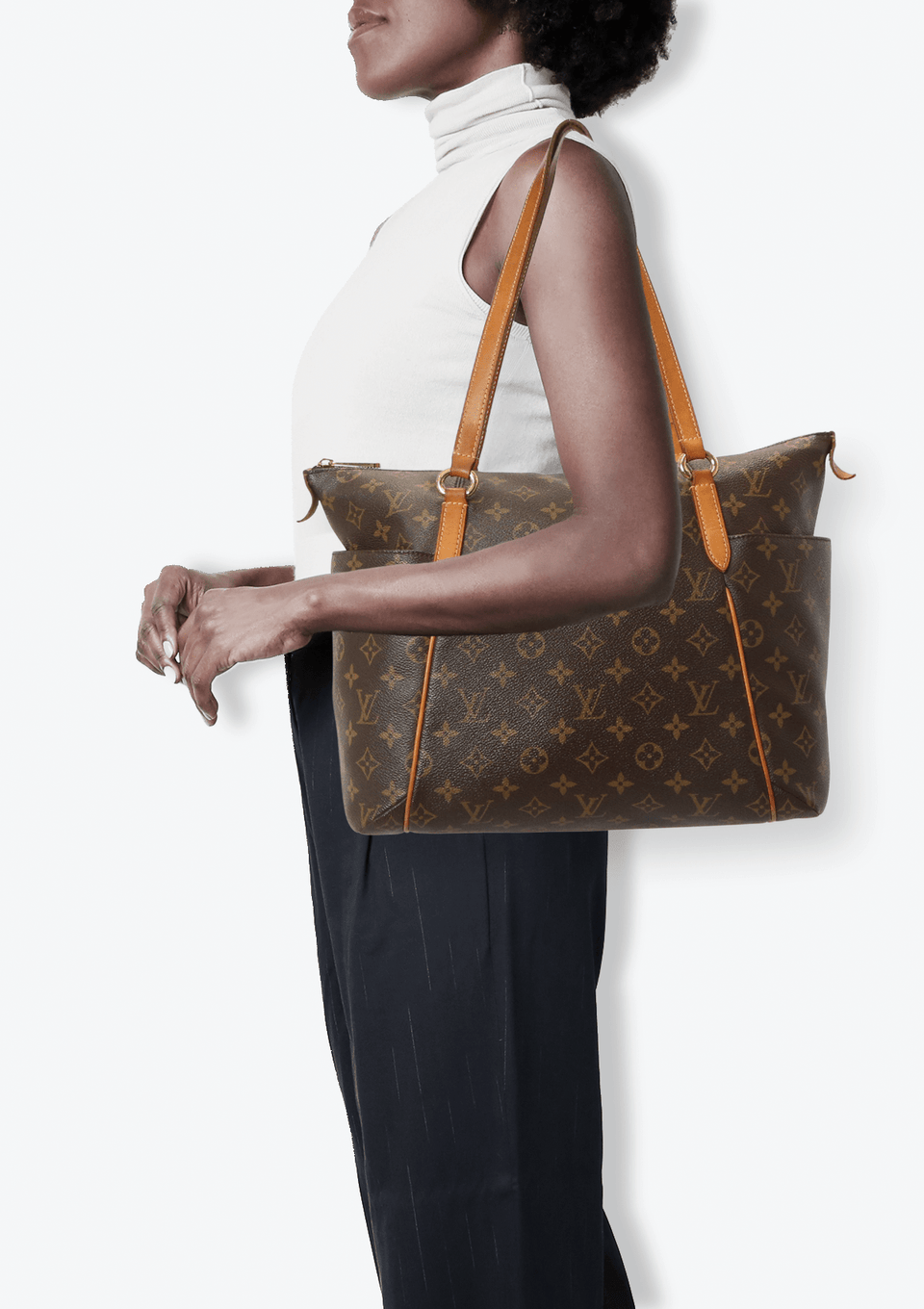 Bolsa Louis Vuitton Monogram Totally MM Marrom Original – Gringa