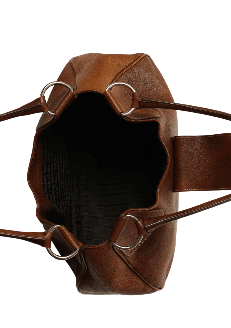 SCAMOSCIATO LEATHER BUCKLE